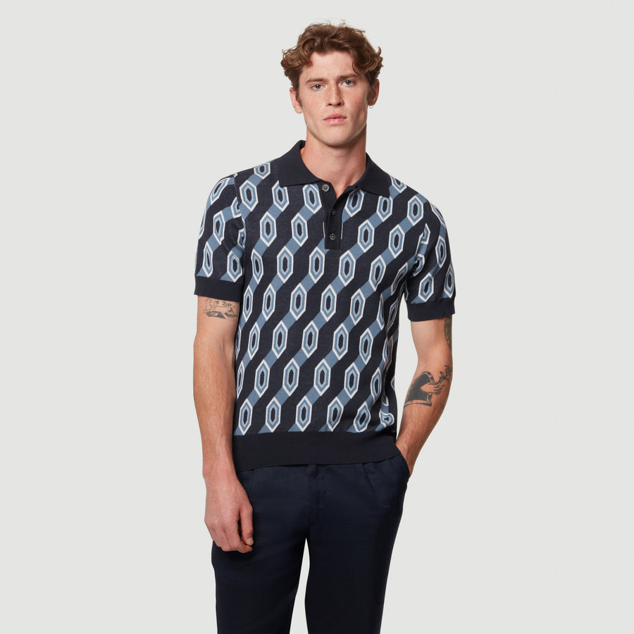 JACQUES GEO POLO - NAVY
