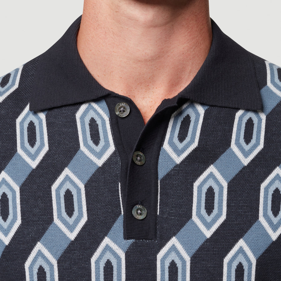 JACQUES GEO POLO - NAVY