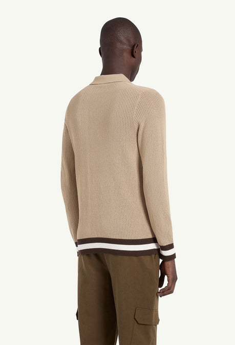 LONG SLEEVE QUINN - CAMEL