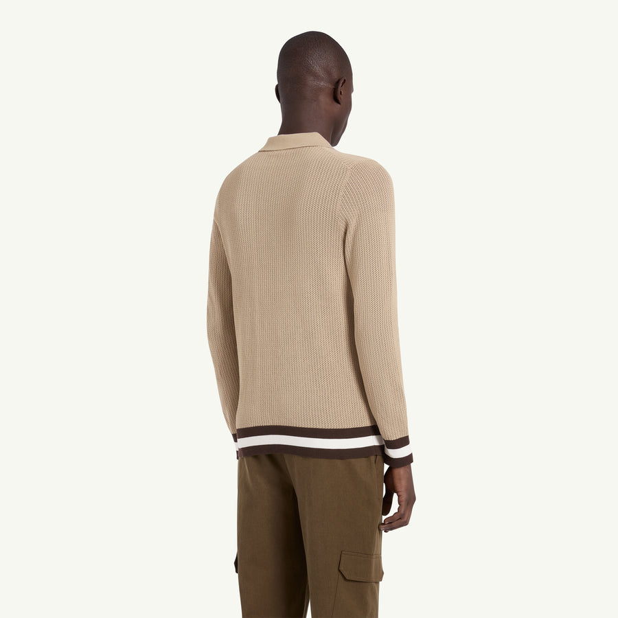 LONG SLEEVE QUINN - CAMEL