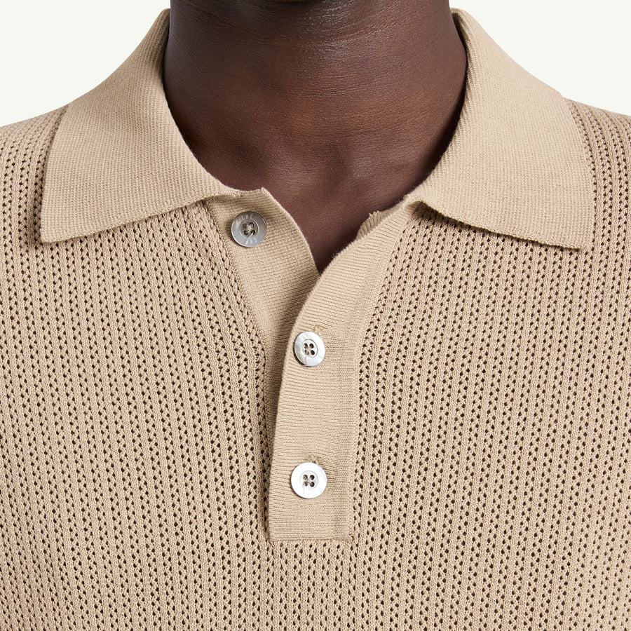 LONG SLEEVE QUINN - CAMEL