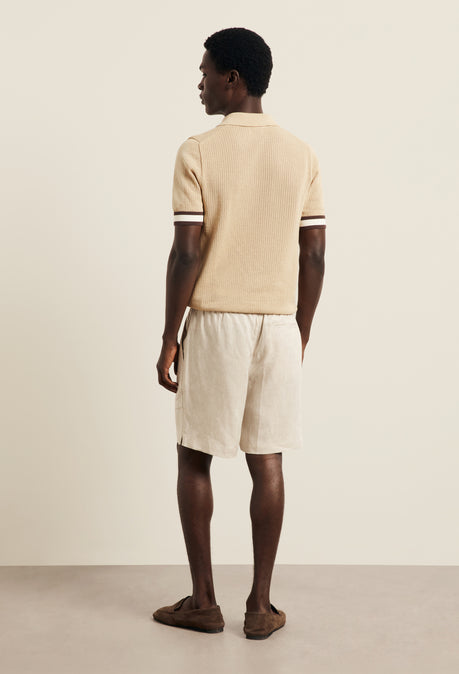 SHORT EN LIN - AVOINE