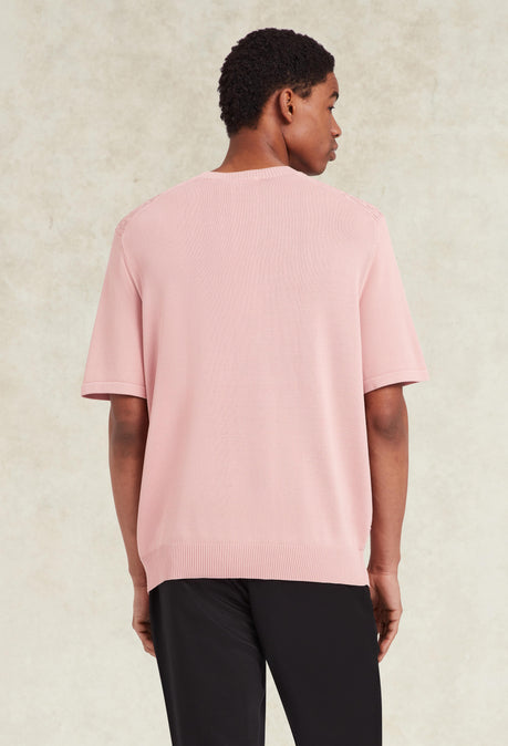 Links Knit T-Shirt - Pink