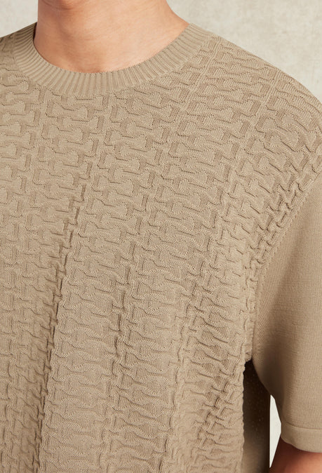 Links Knit T-Shirt - Sage