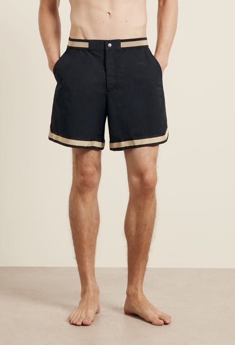 Longer Baller Swimshort - Black