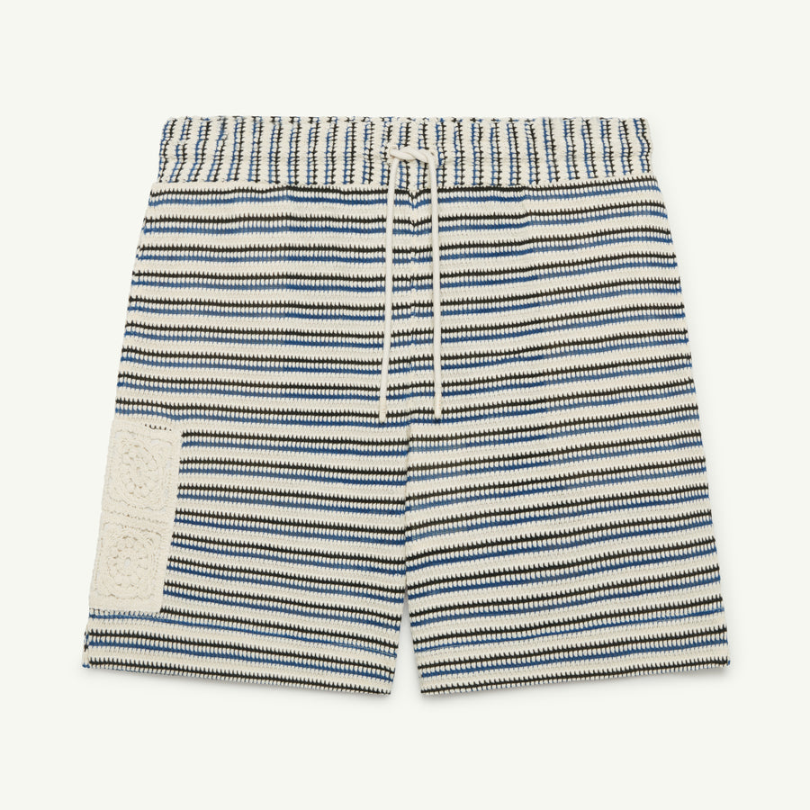 MATIAS COTTON STRIPE JERSEY SHORT - MULTI