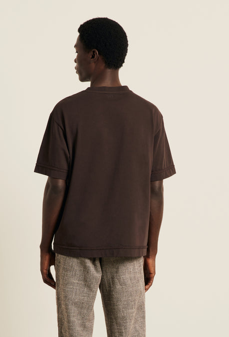 Midnight Arch T-shirt - Chocolate Brown