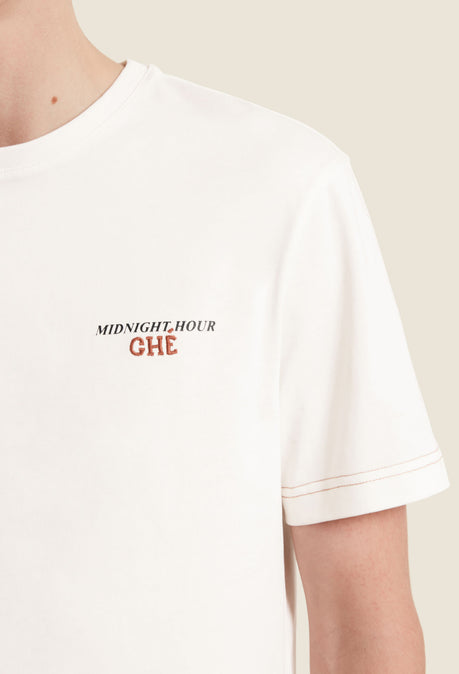T-shirt Jazz Café - Ivoire