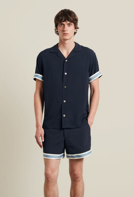 Chemise Signature Valbonne Ecovero™ - Marine