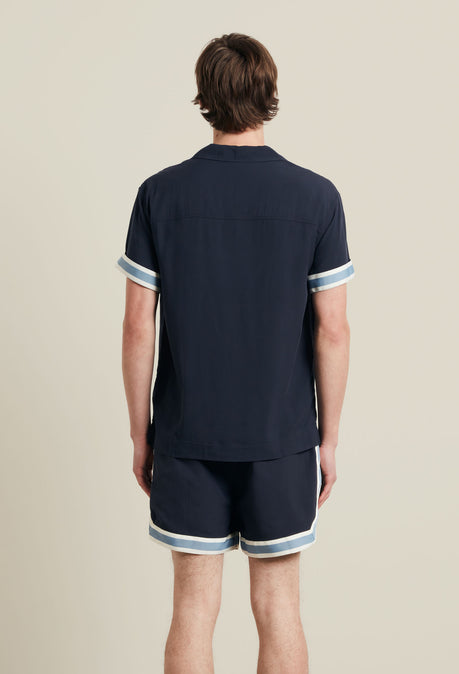 Chemise Signature Valbonne Ecovero™ - Marine