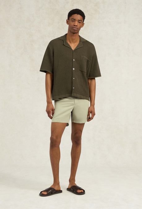 Oceano Drawstring Swimshort - Sage