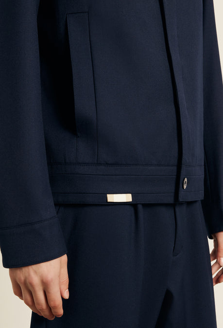 Provence Travel Suit Jacket - Navy