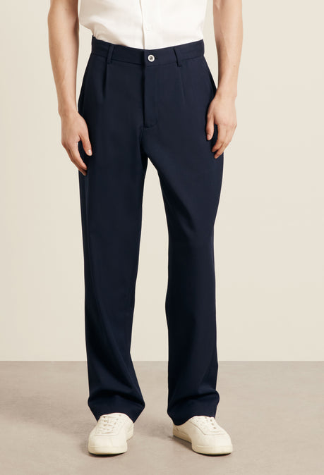 Provence Travel Suit Pant - Navy