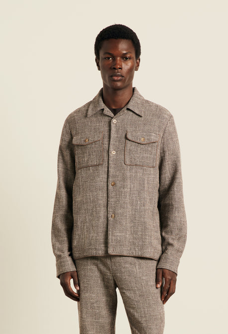 Redford Shirt - Light Brown