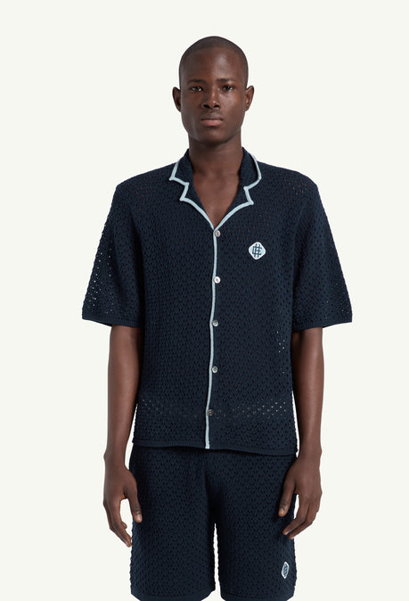 ROVER KNIT SHIRT - NAVY