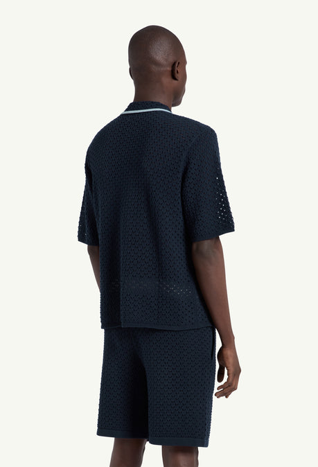 ROVER KNIT SHIRT - NAVY