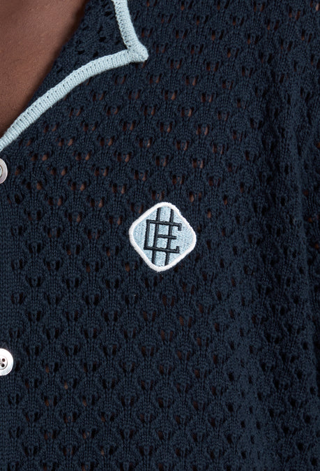 ROVER KNIT SHIRT - NAVY