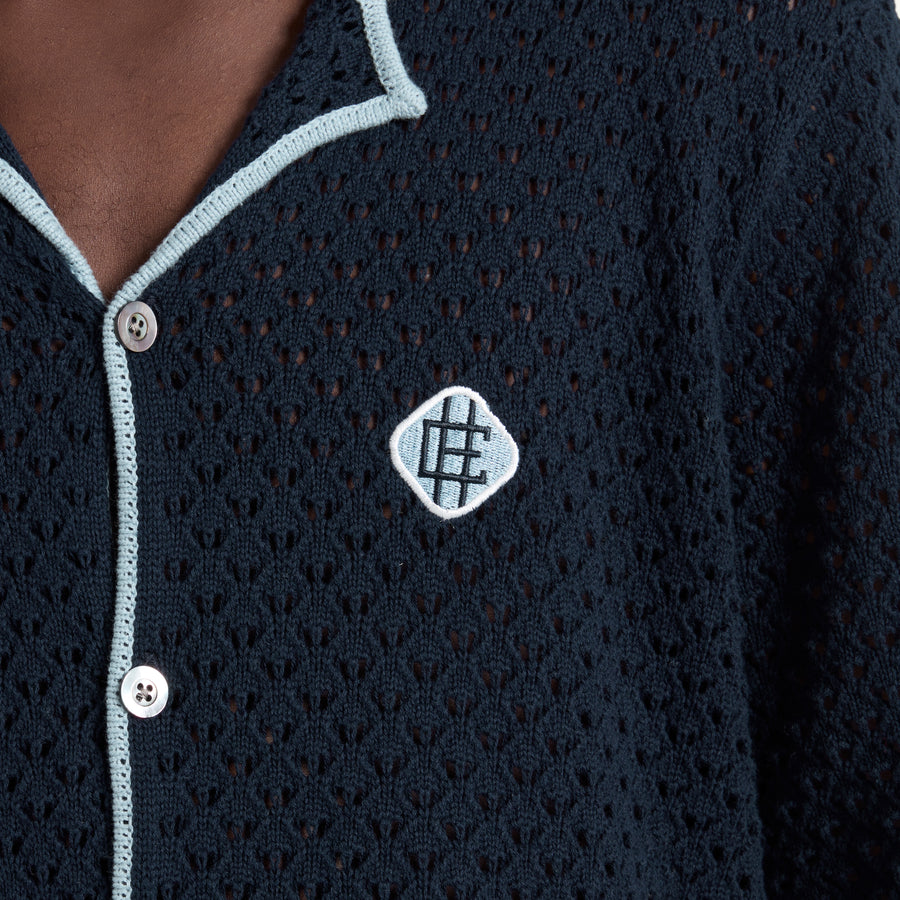 ROVER KNIT SHIRT - NAVY