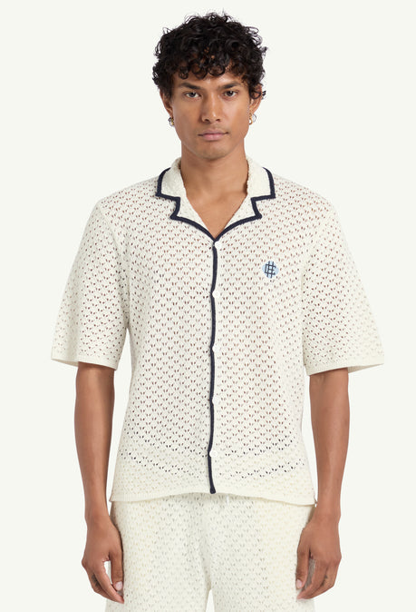 ROVER KNIT SHIRT - WHITE