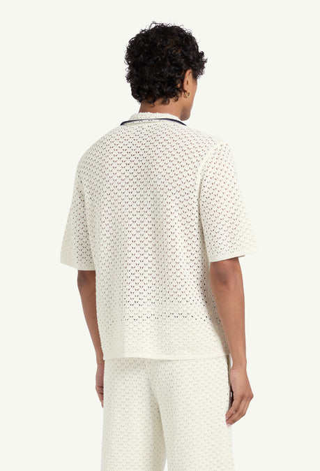 ROVER KNIT SHIRT - WHITE