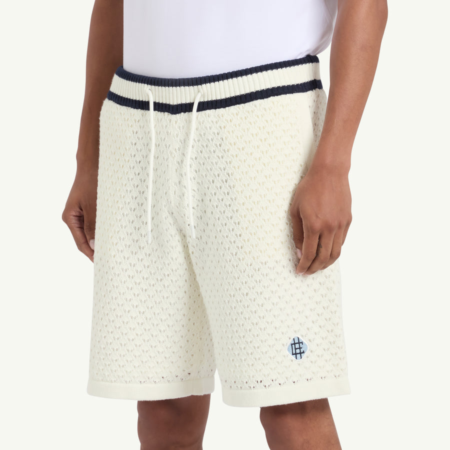 ROVER KNIT SHORT - WHITE