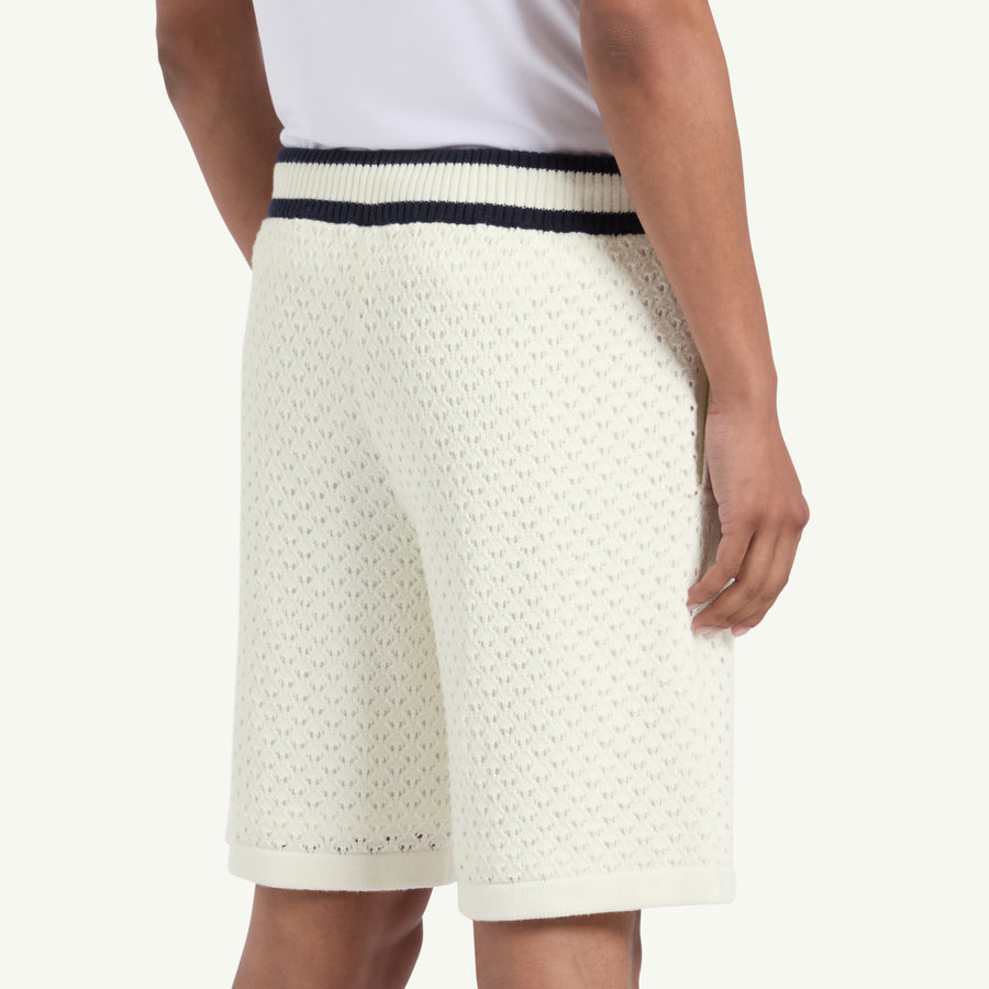 ROVER KNIT SHORT - WHITE