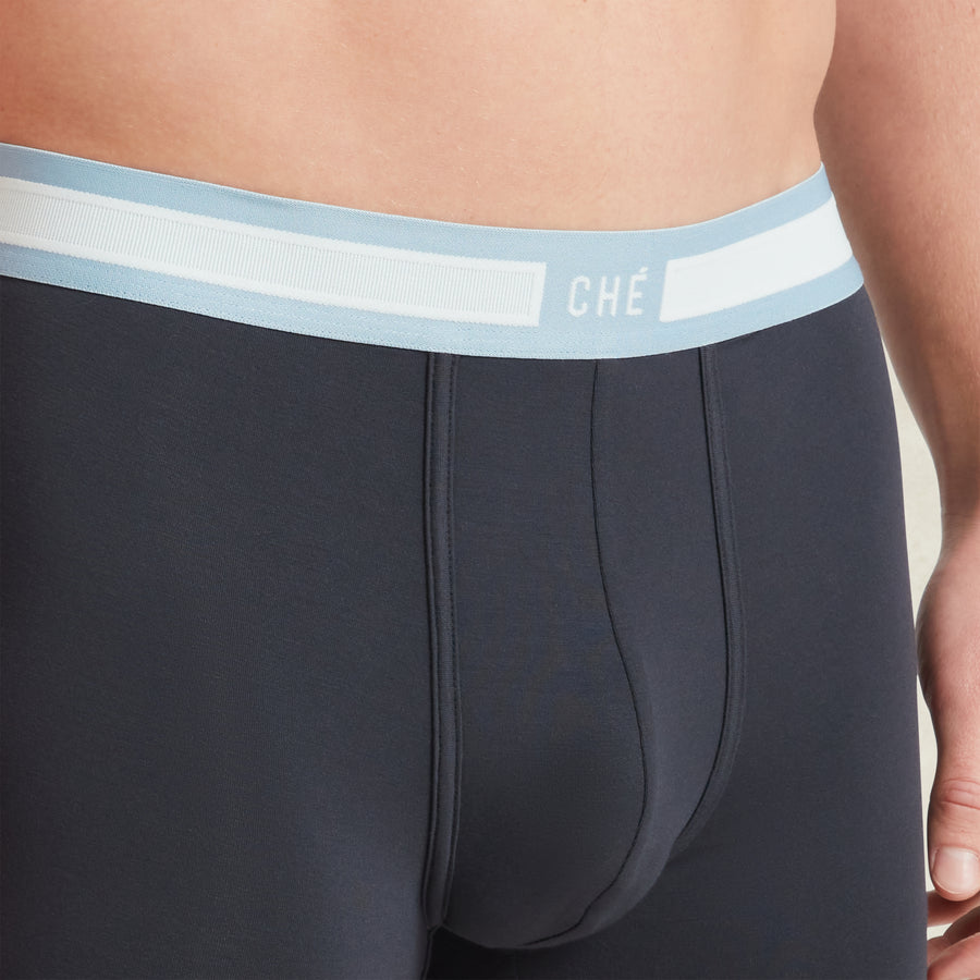 Signature Boxer Trunks - Midnight Navy