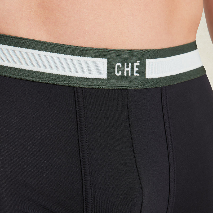 Signature Boxer Trunks - Black