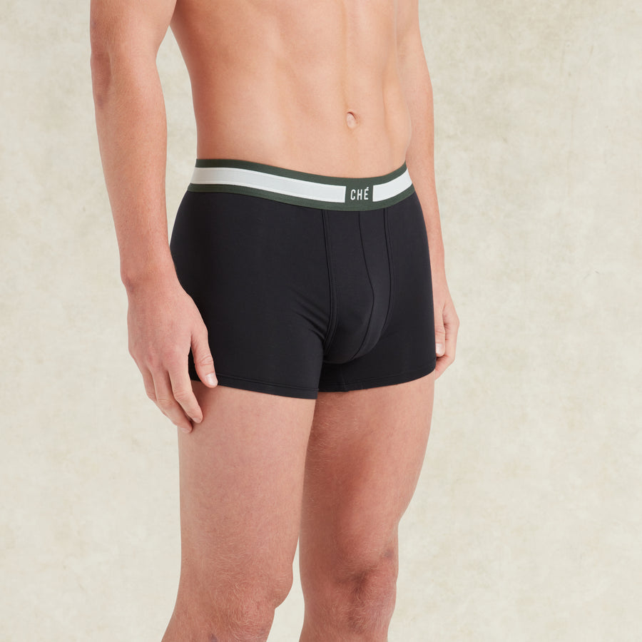 Signature Boxer Trunks - Black