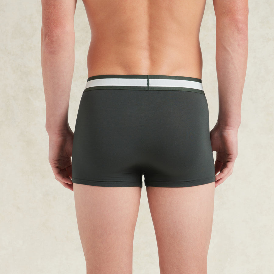 Signature Boxer Trunks - Pine Green