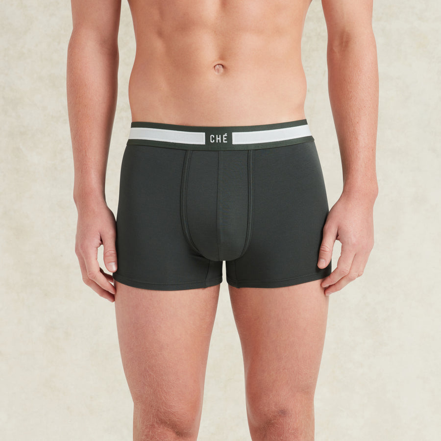 Signature Boxer Trunks - Pine Green