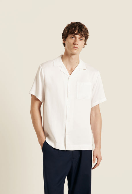 CHEMISE TENCEL™ - BLANCHE