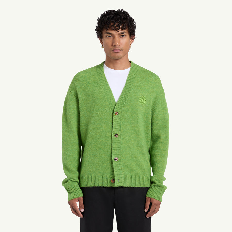 THEO CARDIGAN - GREEN