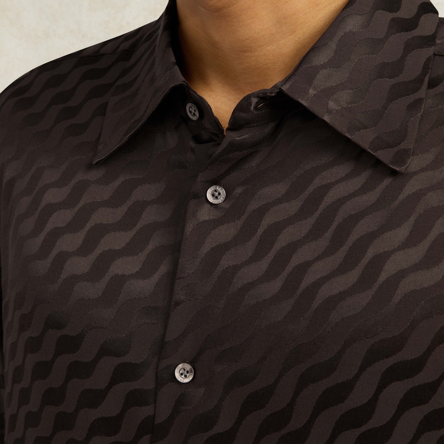 Tidello Long Sleeve Shirt - Chocolate Brown