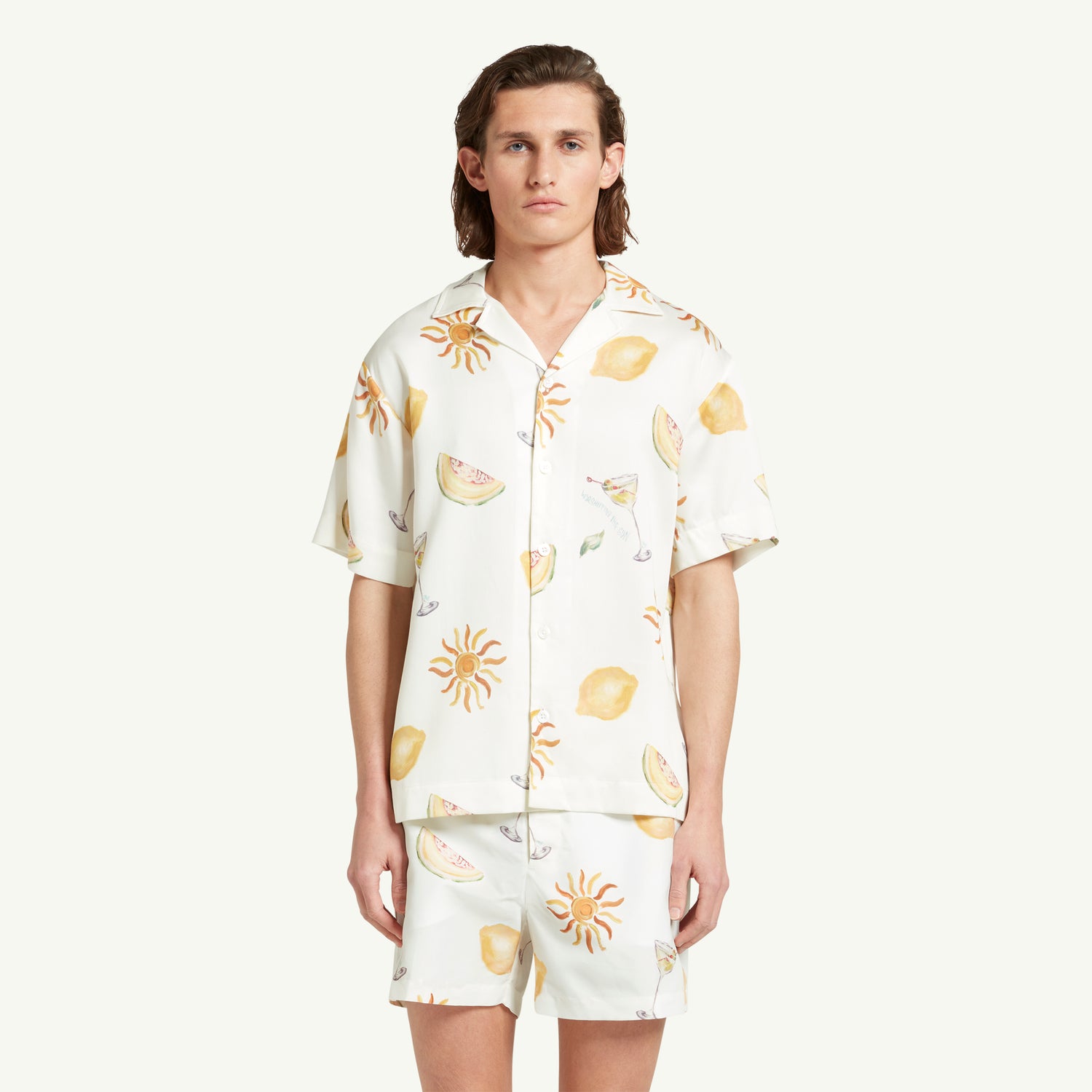 TROPICAL REFRESH SHIRT - IVORY