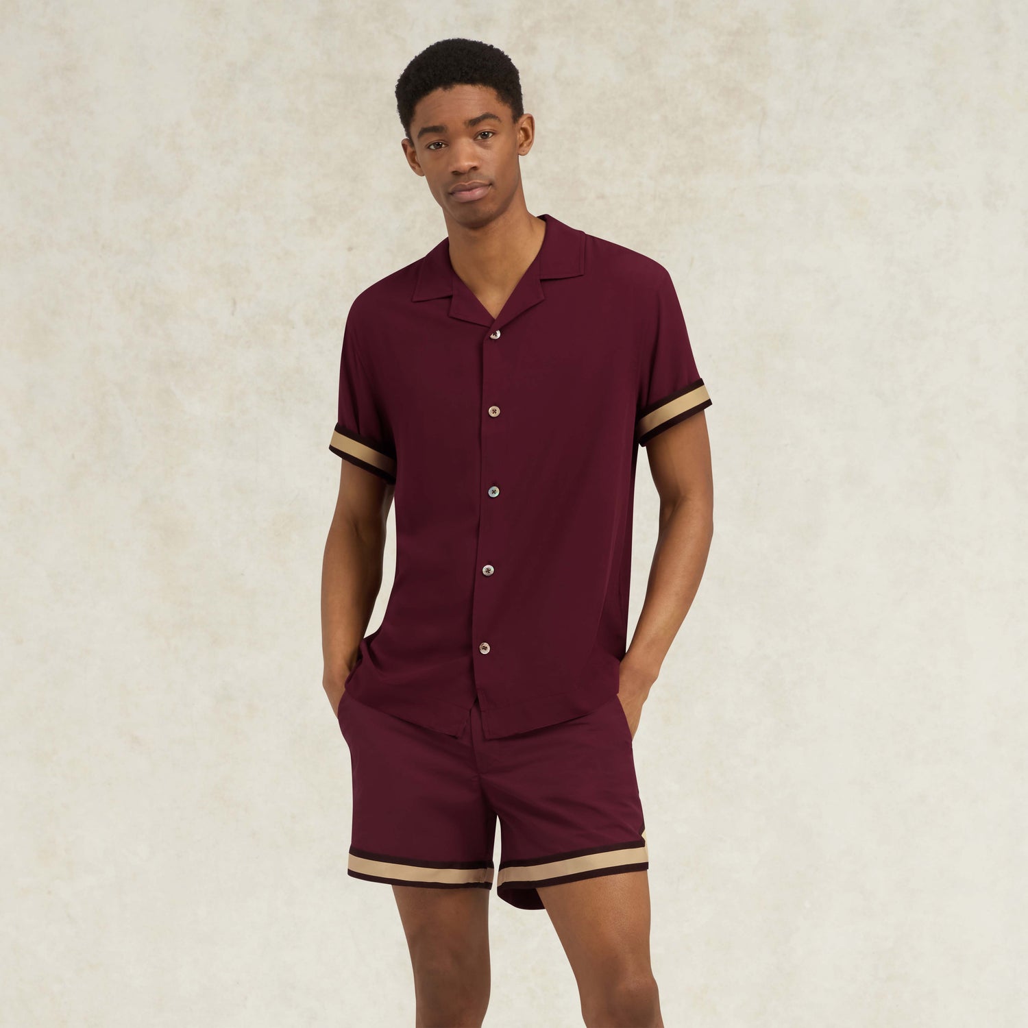 Valbonne Ecovero™ Signature Shirt - Red