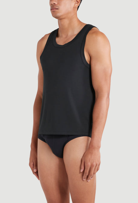 TENCEL™ Modal Body Vest - Black