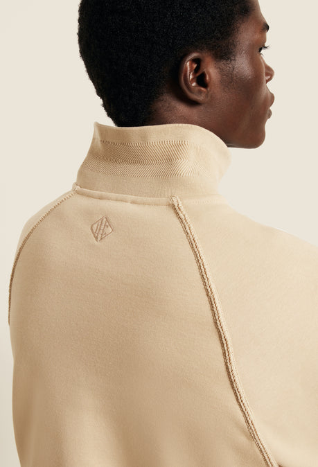 Varez Polo Sweatshirt - Beige