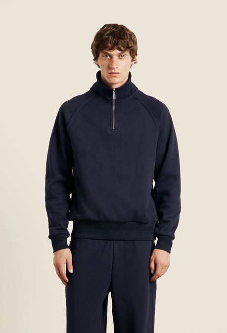 Varez Polo Sweatshirt - Navy