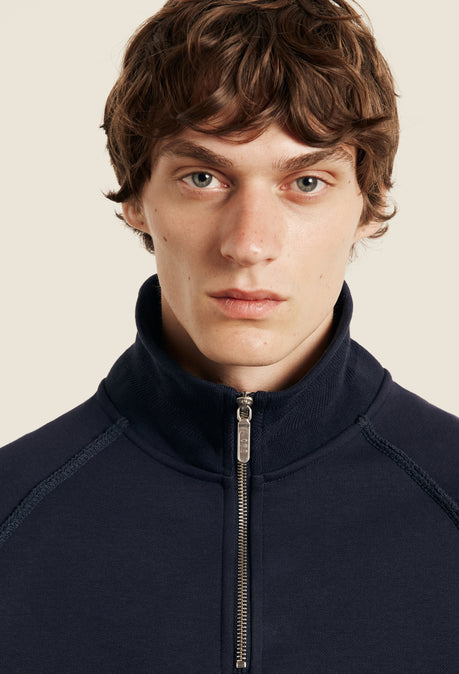 Varez Polo Sweatshirt - Navy