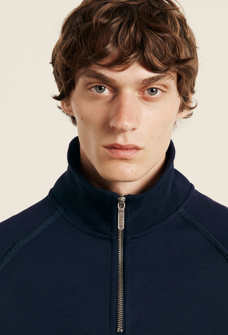 Varez Polo Sweatshirt - Navy