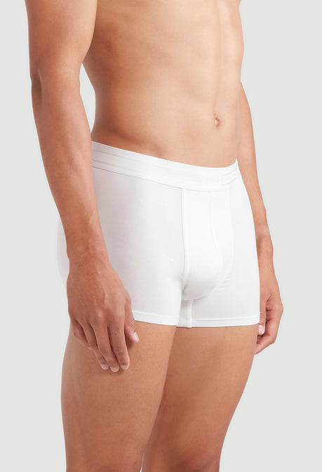 TENCEL™ Modal Boxer Trunk 3 Pack - White