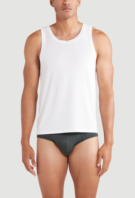 TENCEL™ Modal Body Vest - White