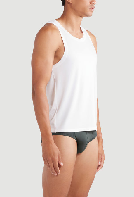 TENCEL™ Modal Body Vest - White