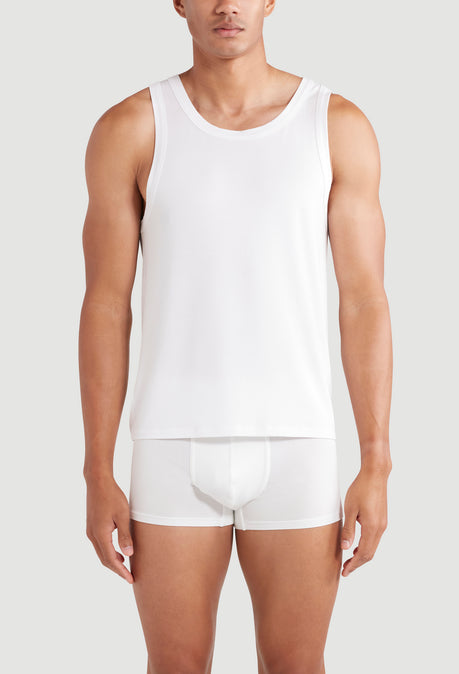 TENCEL™ Modal Boxer Trunk 3 Pack - White